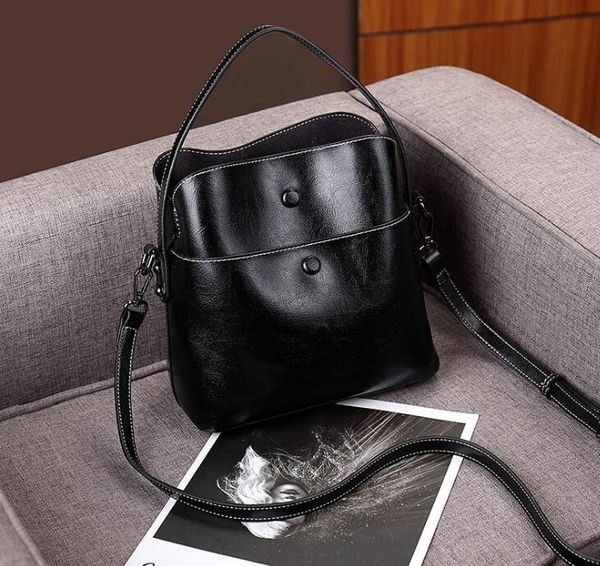 

hbp female ladies handbag simple retro bucket bag shoulder messenger handbag messenger crossbody bag shoulder bags totes purse wallet