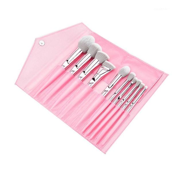 

cosmetic bags & cases 2021 arrival pu makeup brush pack laser 10 jacks bag symphony color dark buckle bag1