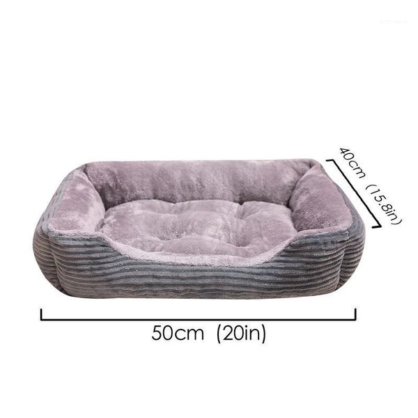 

cat beds & furniture pet plus size fashion warm soft fleece bed sofa for small large cats kennel kitten dog house products #srn1