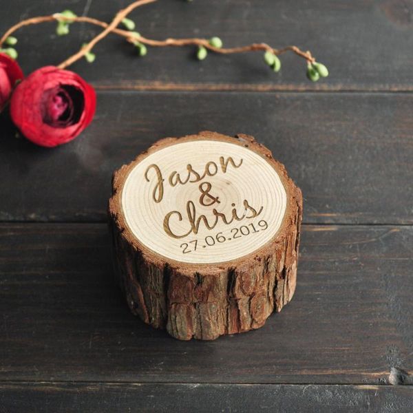 

other event & party supplies custom ring box wedding/valentines wooden wood anniversary 4 styles