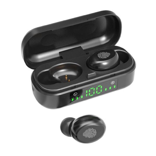 

v8 5.0 stereo earphone touch wireless wireless earphones ipx7 waterproof headphones noise canceling earbuds with mic