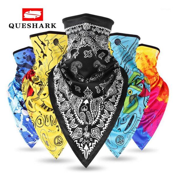 

professional men women sport triangle scarf cycling hiking camping hunting running breathable half face mask bandana1, Black