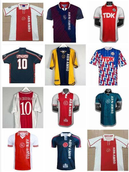 

1994 1995 ретро футбол джерси 94 95 rijkaard kluivert litmanen seedorf davids avermars 04 05 футбол 1989 1990 рубашка 2004 babel 1998, Black