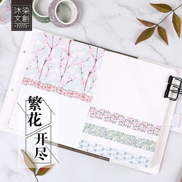 

2016 n pink blossom washi tape diy decor scrapbooking sticker masking paper decoration tape adhesive school supplies h