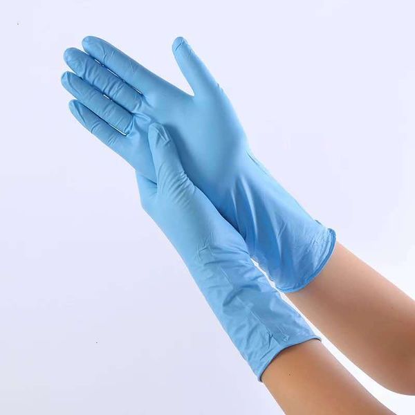 

disposable household latex glovesoutletapij glove blue nitrile