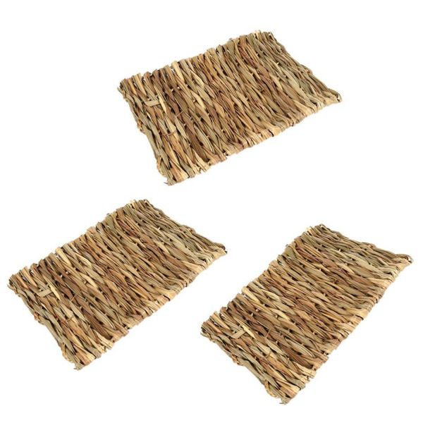

carpets 2pcs pet mat grass mats safe edible cages chew toys for pets size 40x28cm