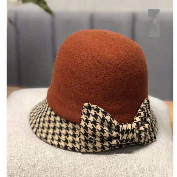 

wide brim hats fisherman's hat woman autumn and winter fashion elegant adjustable basin, Blue;gray