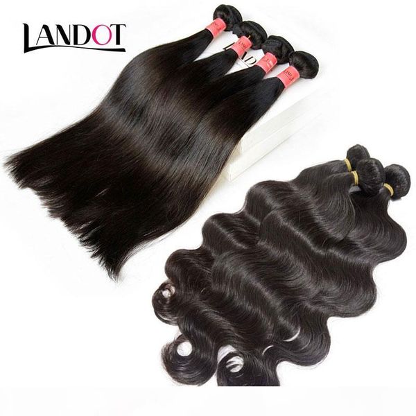 

15 bundles lot brazilian peruvian virgin hair body wave unprocessed brazilian human hair weaves weft peruvian hair bundles silk double weft, Black