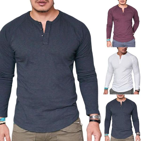 

plus size 4xl solid color o neck long sleeve t shirt for men basic tees male bottoming t-shirts hombre kg-1538, White;black