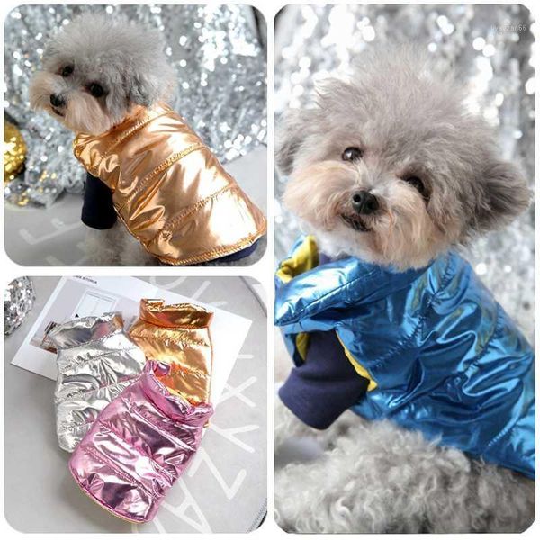 

waterproof warm winter dog coat puppy cat down jacket chihuahua vest glossy pet clothes for small dog yorkies chihuahua shih tzu1