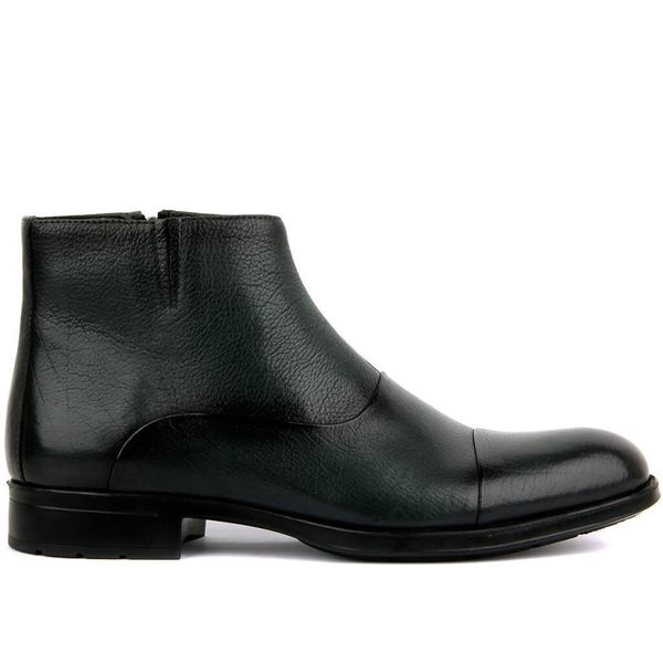 

leather boots for man md6a, Black