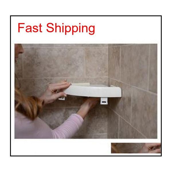 

wall mounted bathroom corner shelf multi-function snapup shelf plastic bathroom rack shelf kitchen bathroom qylusa bdesports