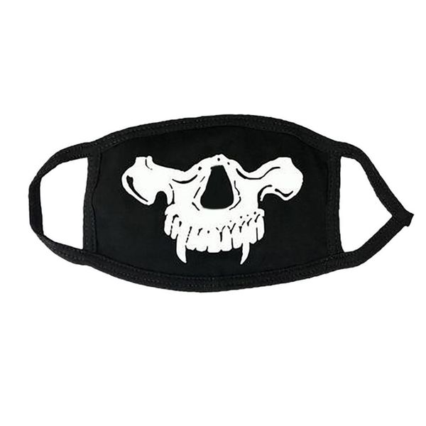 

смешные шаблонные маски многоразовые черные шелковые рот лица маски пыленепроницаемый рот крышка респиратора маска моющиеся хэллоуин party g