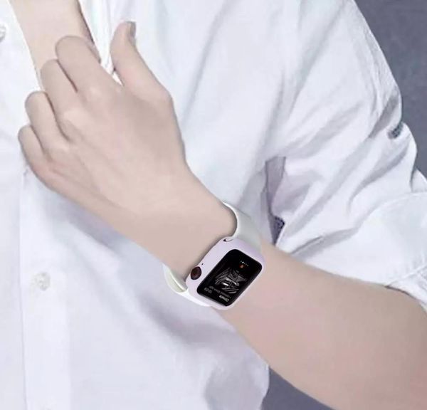 

candy soft sile case for watch 3 2 1 42mm 38mm cover protection shell for iwatch 4 5 6 se 40mm jlltyg book2005