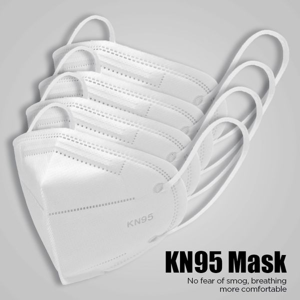 

50pcs disposable face meltblown k95 face mask 5 layer reusable particulate non-woven outdoor mask in stock ing