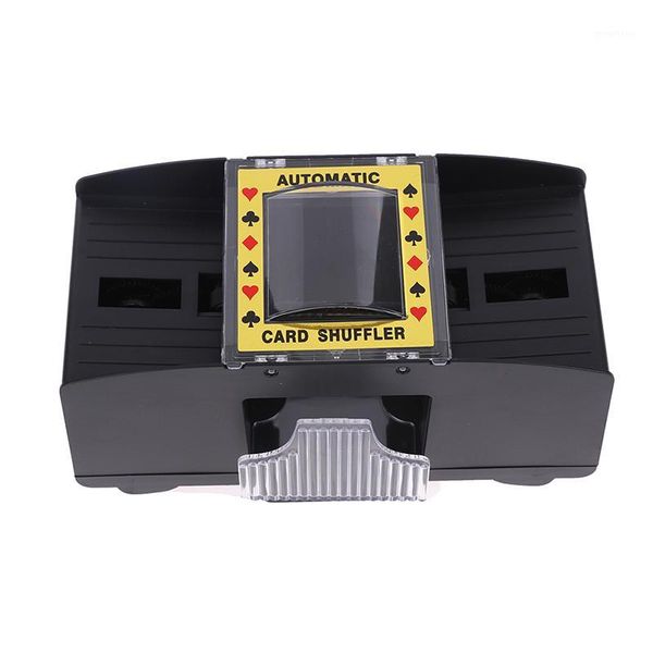 

1pc durable shuffle machine board game poker playing cards electric automatic card game party entertainment1