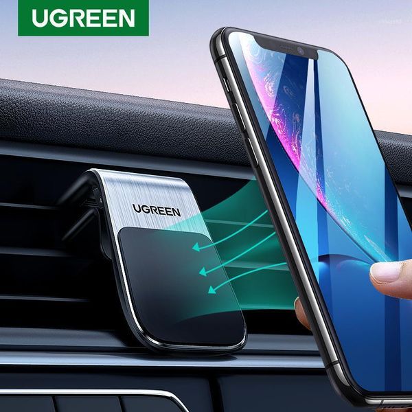 

ugreen phone holder magnetic car holder mount stand car air vent clip magnet mount for 11 pro max gps1