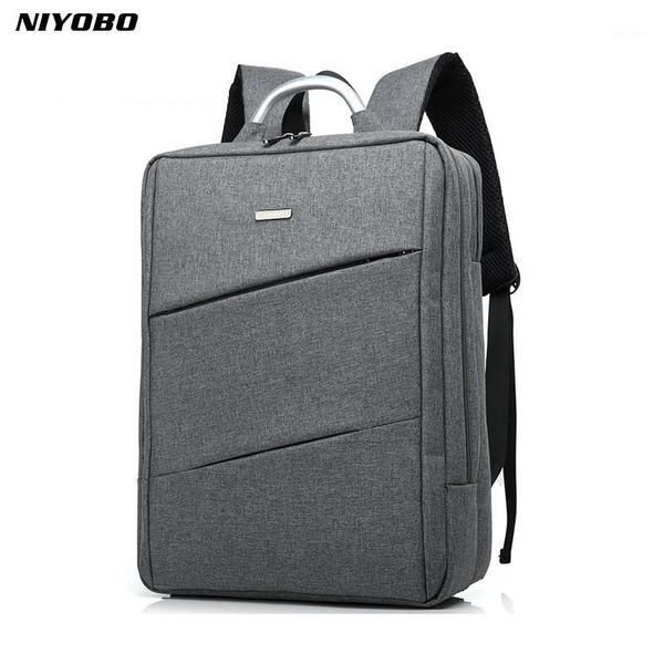 Backpack Niyobo High Quality Men à prova d'água Oxford Oxford 14 polegadas Laptop Bag Business Computador UNISSISEX Travel1