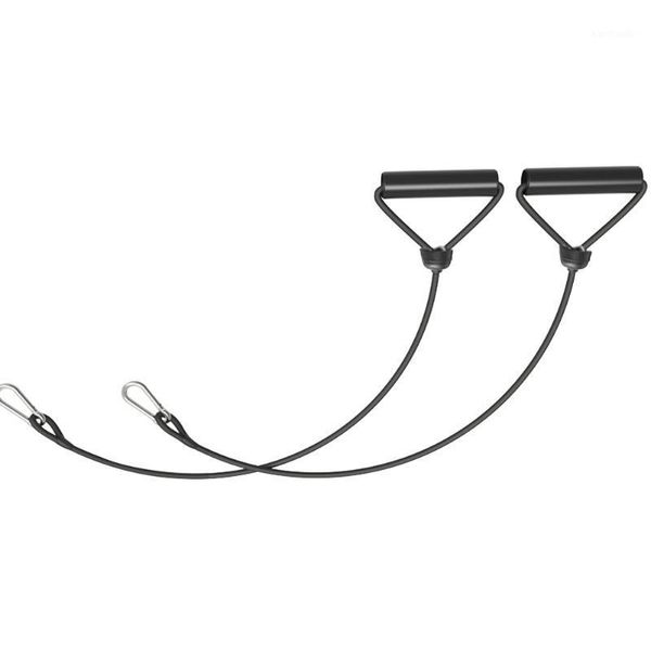 

resistance bands 1pair men women pull rope home fitness equipment training yoga workout elastic gym with handle sit up exercise1