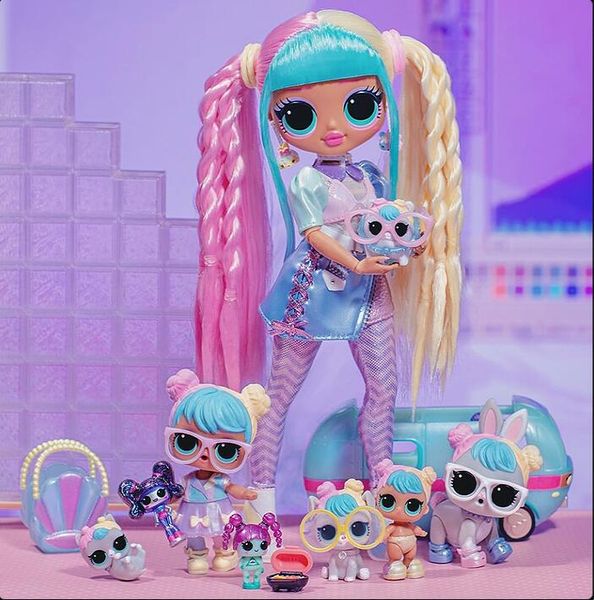 Lol. Surprise! LOL Surprise Doll OMG Fashion Big Sister Hairdressing