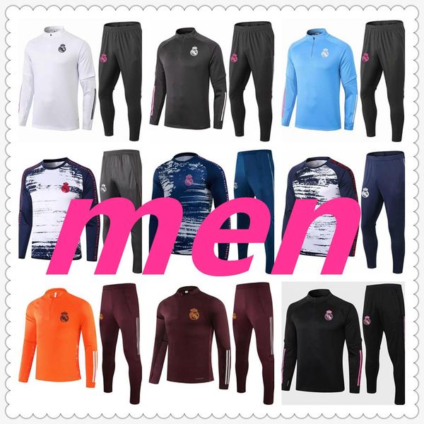 

chandal real madrid couscsuit мужской трексуит 2020 2021 футбольный костюм футбольный тренировочный костюм выжитие ноги chandal futbol tuta, Black