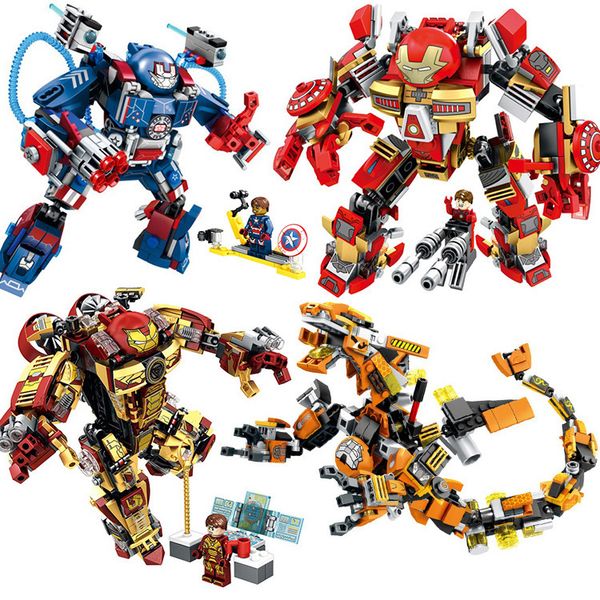 

mk42 2 in 1 dragon iron buster armor plastic large building block toy