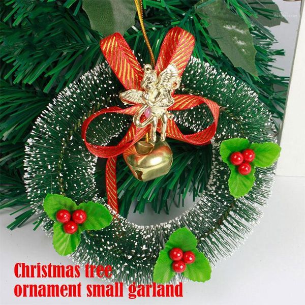 

christmas decorations wreath creative wedding 15cm door plastic artificial1