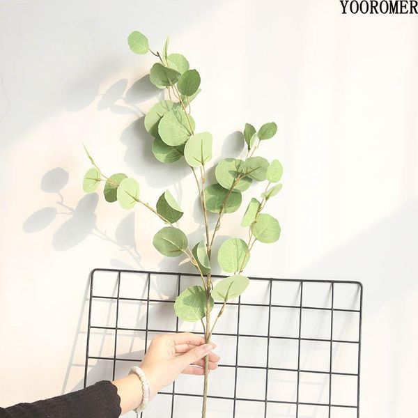 

decorative flowers & wreaths yooromer 1pcs branch olives artificial leaf simulation green plant diy wedding home party garden christmas offi