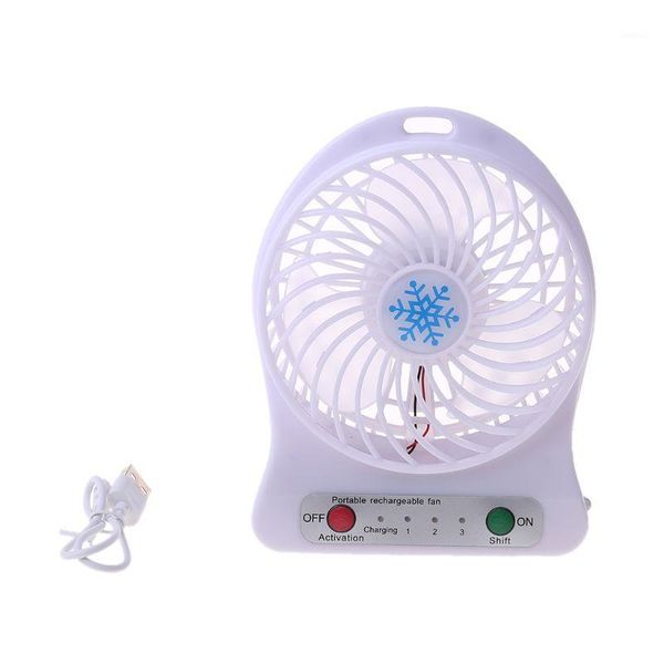 

electric fans portable led light fan air cooler mini desk usb third wind mini1