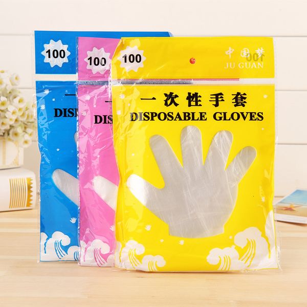 

food disposable gloves one-off plastic glove clear disposable gloves for industrial restaurant cleaning gloves