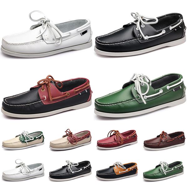 

2021 new men running shoes black white pink beige red navy blue mens fashion trainer sneakers outdoor jogging walking size 40-45