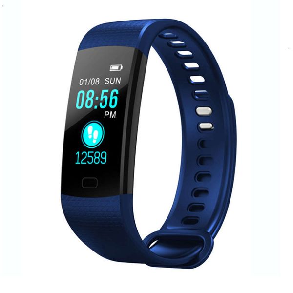 

y5c intelligent wristband, watch with heart rate control, multi sport mode, usb direct chargingbgt