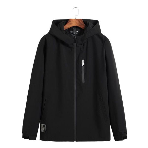 

7xl new 8xl plus size high male spring autumn quality brand windproof coat tourism mountain jacket men, Black;brown