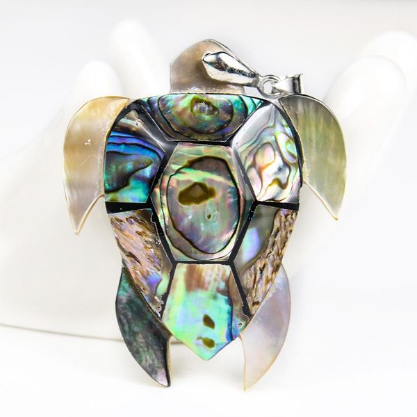 

natural abalone shell tortoise animal pendants fashion charms necklace mother of pearl shell pendants diy jewelry making h wmtygw