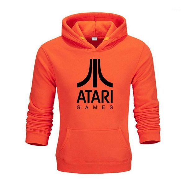 

2020 fashion atari logo sweatshirts hoodie men/woman style brand autumn winter casual pullover printing pattern plus size1, Black