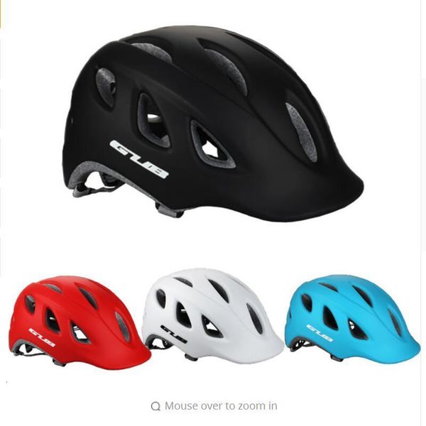 

sturdy built cycling safety helmet w/ visor in-mold ultralight 18 cavities quality pc+ eps mtb bike riding head protection