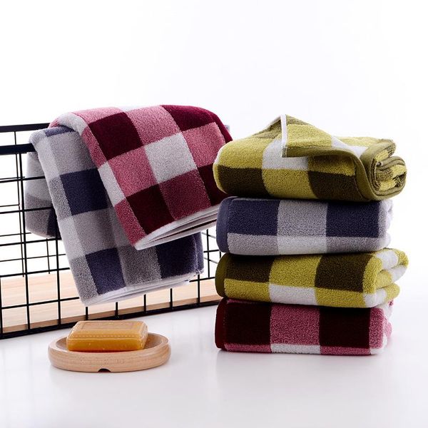 

towel 3pc 100%cotton hand plain style face bathroom quick dry for 35*75cm