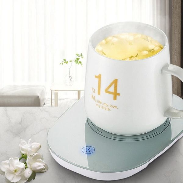 

electric water heating pad heater warm cup automatic constant temperature treasure warm insulation base milk gift
