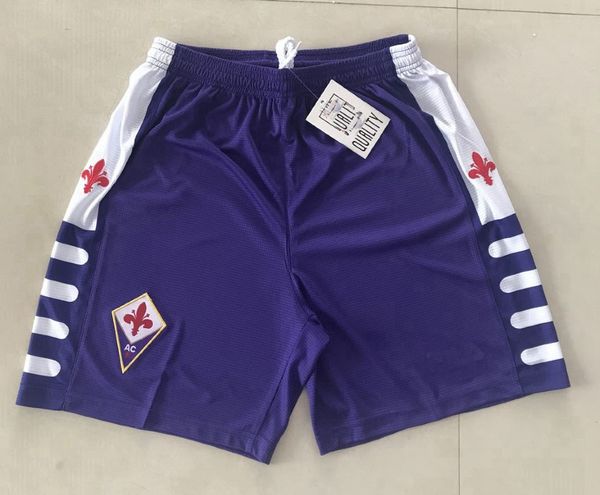 

retro 1998 1999 fiorentina florence batistuta soccer shorts retro football sports shorts pants, Black;red