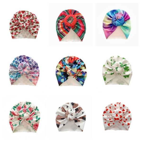 

галстук-краска мультфильм детские волосы ленты для девочек plicned newborn девочка повязки повязки фрукты цветок тюрбан шляпа узел русалка р, Slivery;white