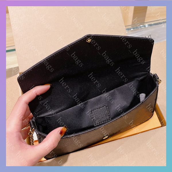 

women luxurys designers bags 2020 womens coin purses fashion lady wallet crossbody shoulder bag 3 in 1 with box protect