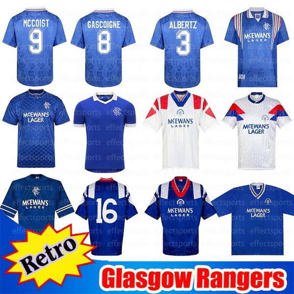 

20 21 glasgow rangers fc soccer jerseys 2020 2021 football shirt retro 87 90 92 94 96 97 99 01 kent stewart aribo arfield uniforms, Black;yellow