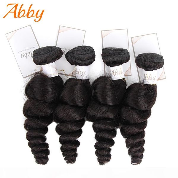 

mongolian loose wave bundles 100% human hair weave bundles abby hair 1 3 4 hair bundles extensions summer hairstyle, Black;brown
