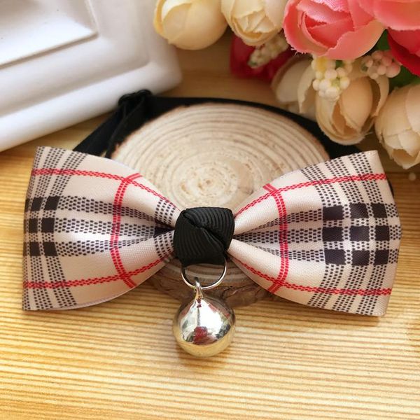 

small pet bow tie cat dog collar teddy bow fashion print adjustable pet supplies puppy collar wmtyag my_home2010