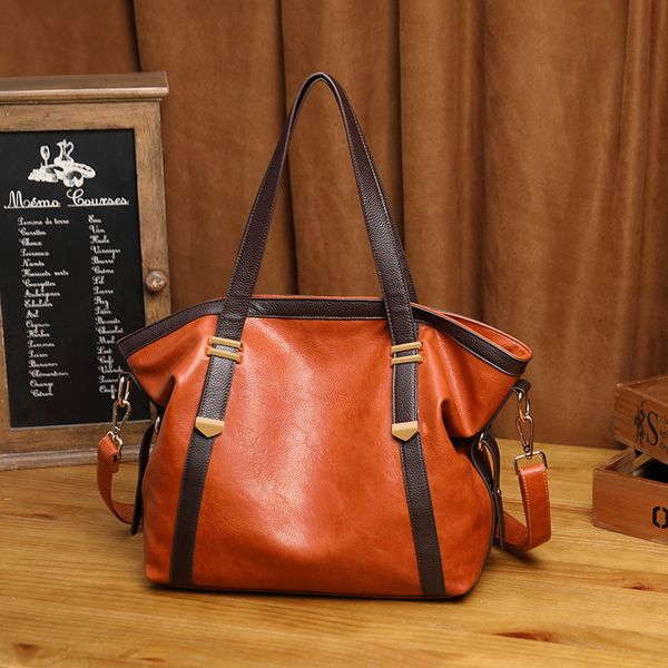 

genuine handbag of ladies big leather designer large for women 2019 luxury shoulder bags k27