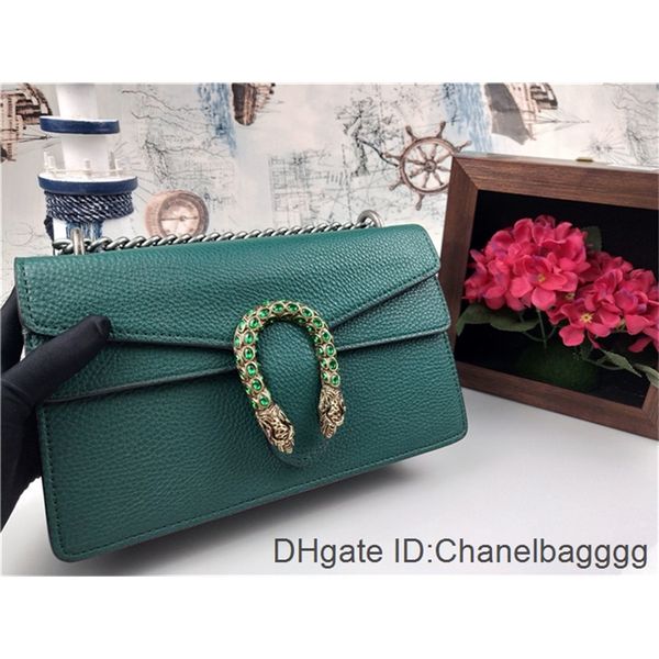 

luxury s 2019 soft comfortable fashion shoulder bags genuine leather handbag women sling bag green size:25*16cm