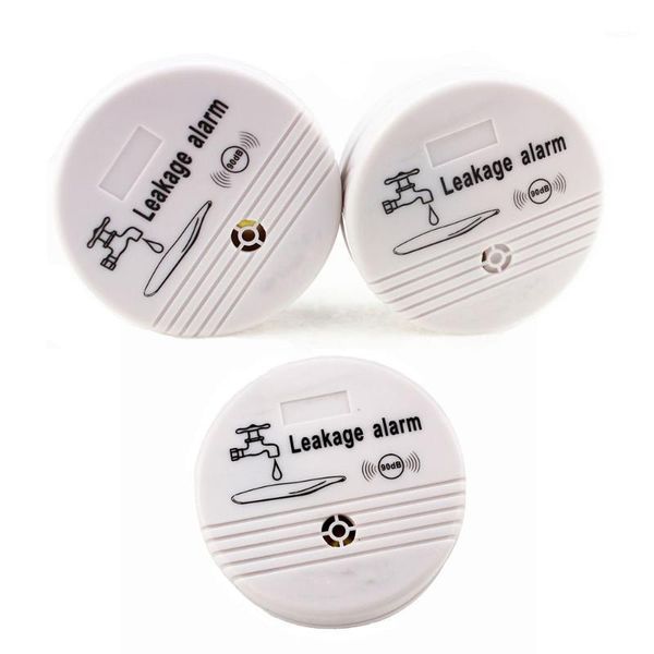 

ico 3pcs water leak detector alarm 90db voice alert wireless water leakage sensor house safety home security alarm system1