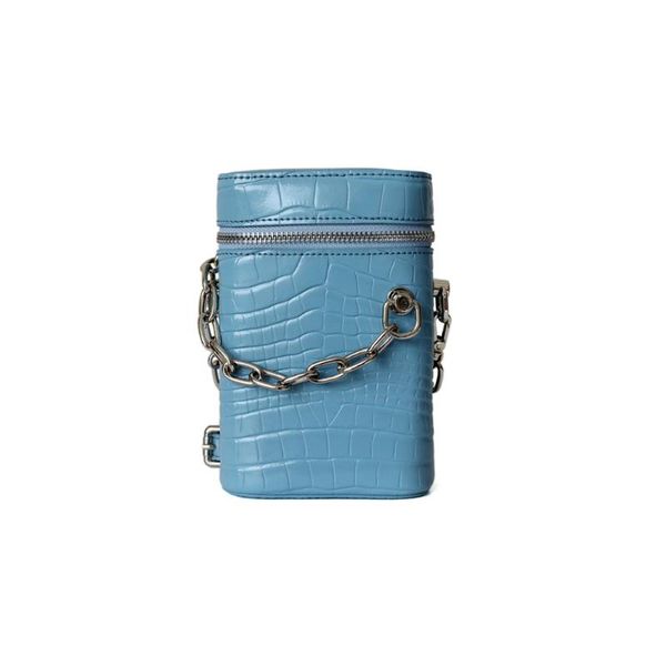 

blooming2020 zipper leather phone crocodile pattern mini bag luxury handbags women bags designer
