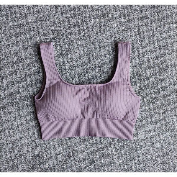 

йога бюстгальтер жизненно важный бесшовный спортивный бюстгальтер средняя поддержка носителя racerback спортивная женщина фитнес жилет типа