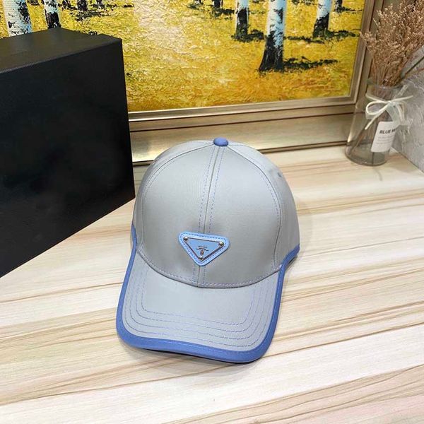 

mens canvas baseball hat designers caps hats women fitted cap fashion fedora letter stripe loving_glasses 11, Blue;gray